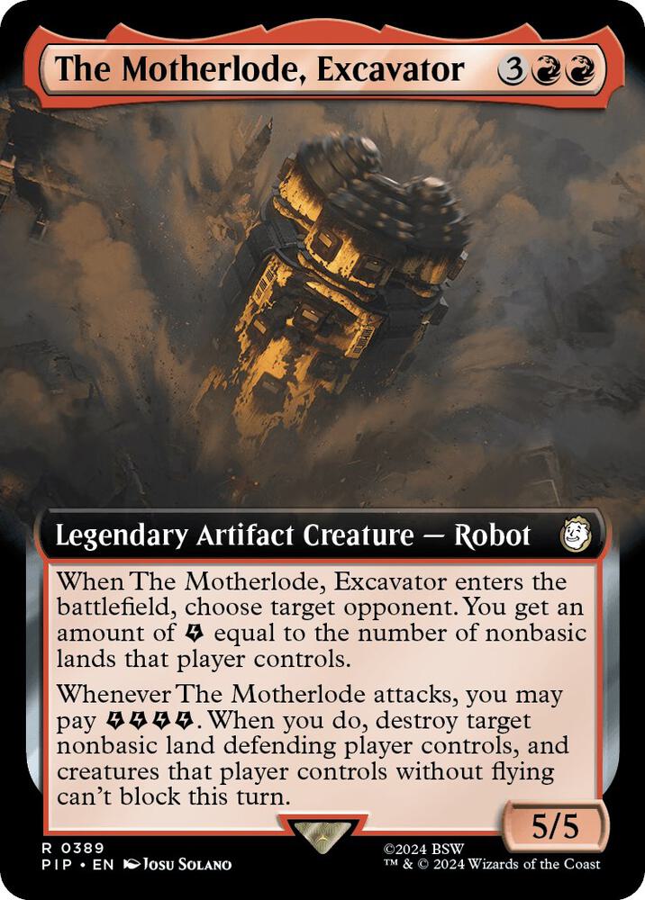 The Motherlode, Excavator (Extended Art) [Fallout]