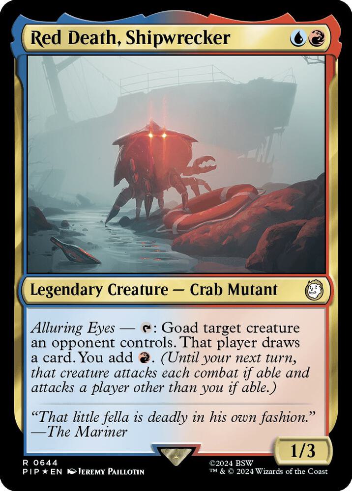 Red Death, Shipwrecker (Surge Foil) [Fallout]