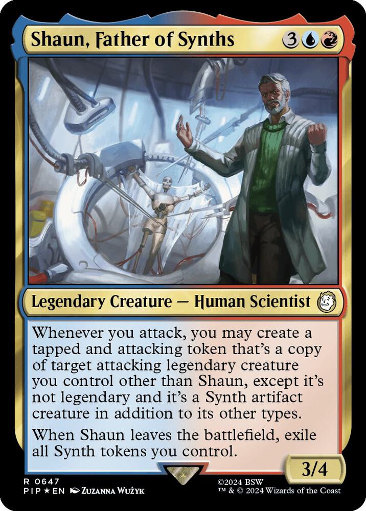 Shaun, Father of Synths (Surge Foil) [Fallout]