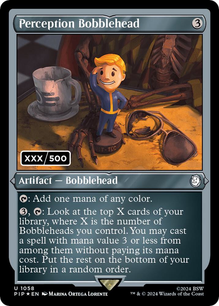 Perception Bobblehead (Serial Numbered) [Fallout]