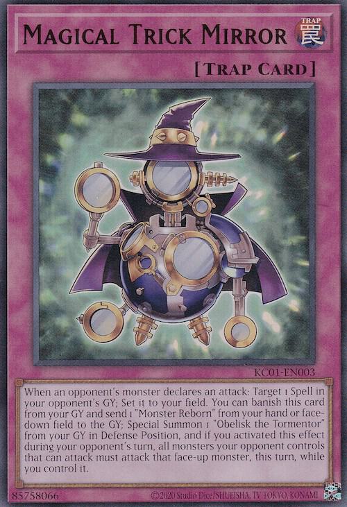 Magical Trick Mirror [KC01-EN003] Ultra Rare