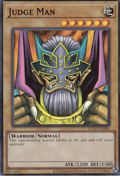 Judge Man [KC01-EN006] Ultra Rare