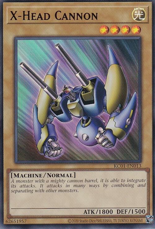 X-Head Cannon (Japanese Artwork) (KC01-EN013) [25th Anniversary Ultimate Kaiba Set] (English)
