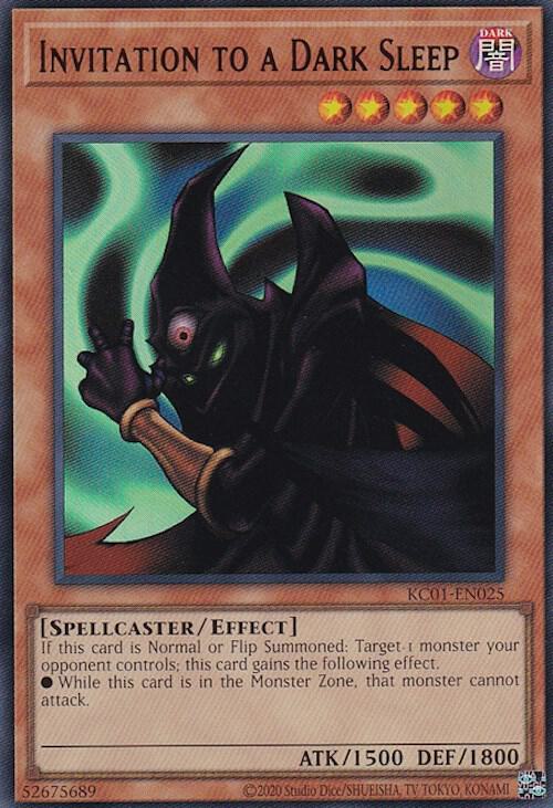 Invitation to a Dark Sleep [KC01-EN025] Ultra Rare