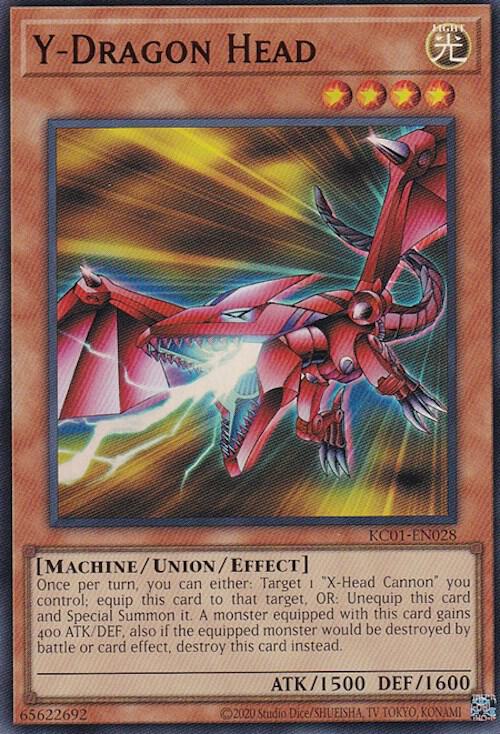 Y-Dragon Head [KC01-EN028] Ultra Rare