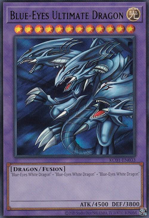 Blue-Eyes Ultimate Dragon [KC01-EN033] Ultra Rare