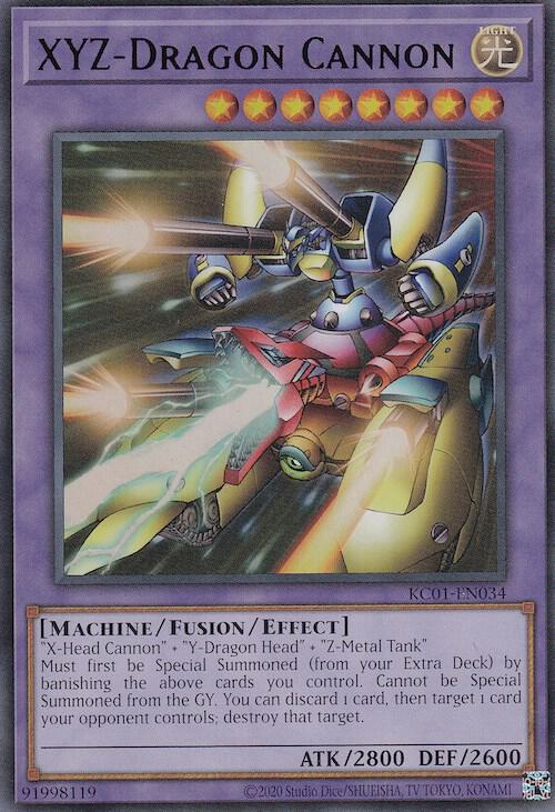 XYZ-Dragon Cannon (Japanese Artwork) (KC01-EN034) [25th Anniversary Ultimate Kaiba Set] (English)