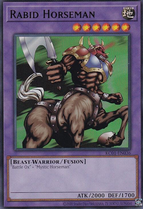Rabid Horseman [KC01-EN036] Ultra Rare