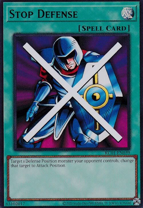Stop Defense [KC01-EN039] Ultra Rare
