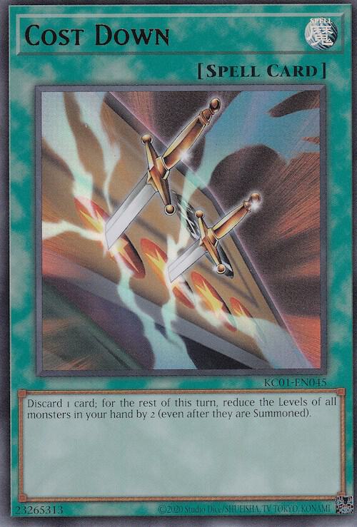 Cost Down [KC01-EN045] Ultra Rare