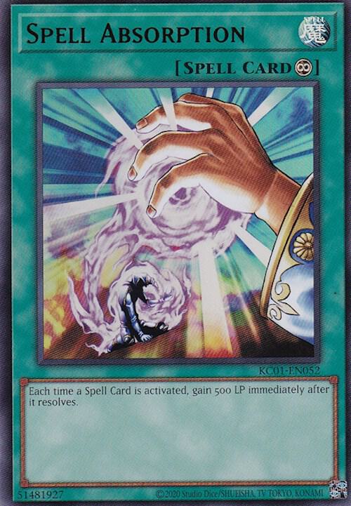 Spell Absorption [KC01-EN052] Ultra Rare