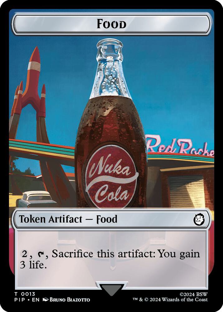 Food (0013) // Wasteland Survival Guide Double-Sided Token [Fallout Tokens]