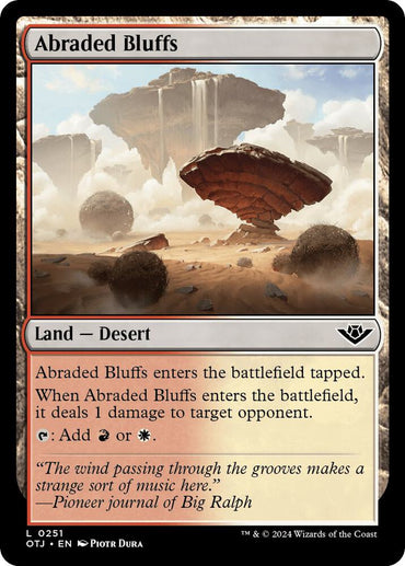 Abraded Bluffs [Outlaws of Thunder Junction]