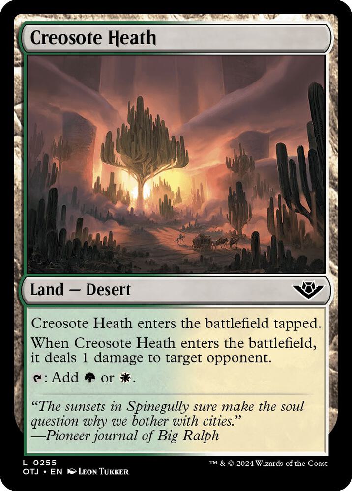 Creosote Heath [Outlaws of Thunder Junction]