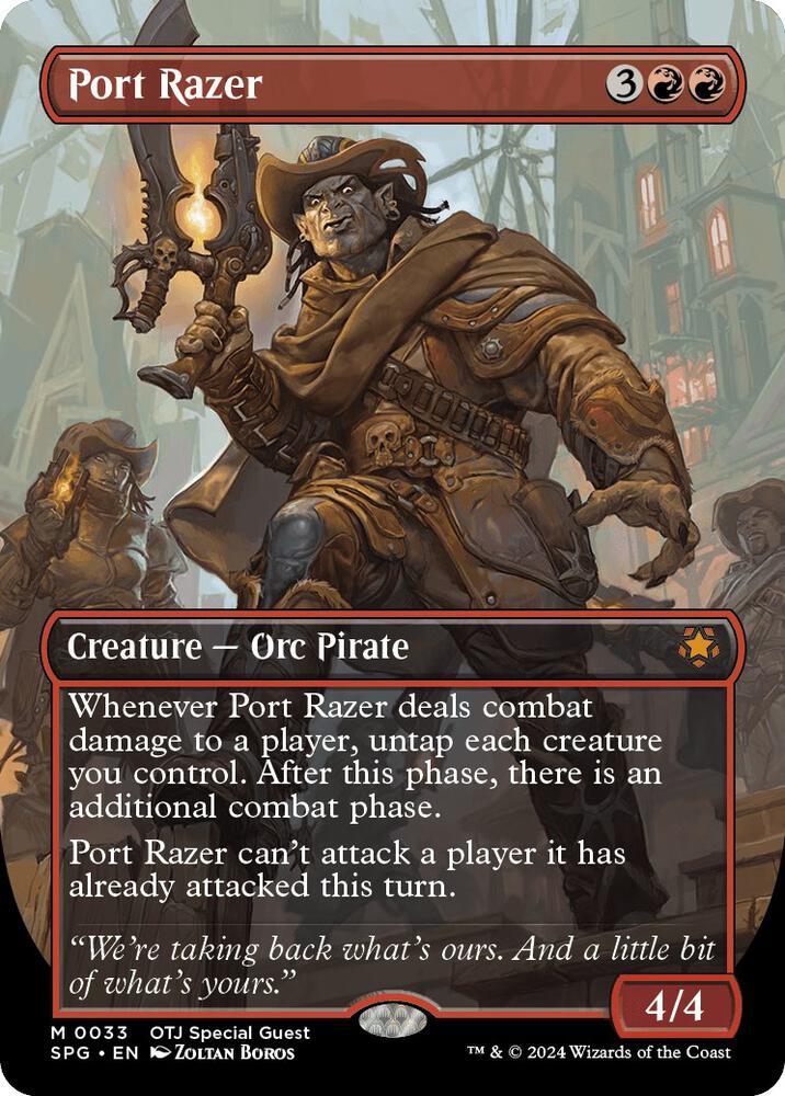 Port Razer (Borderless) [Outlaws of Thunder Junction Special Guests]