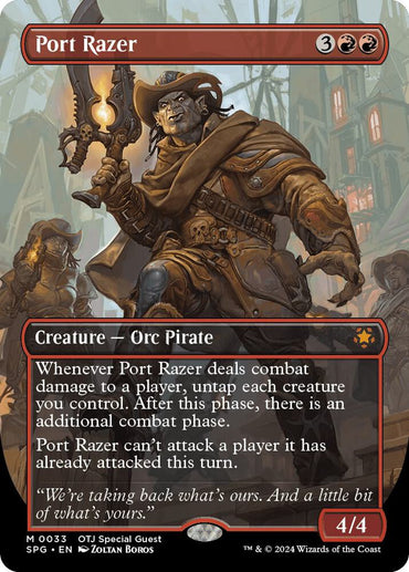 Port Razer (Borderless) [Outlaws of Thunder Junction Special Guests]
