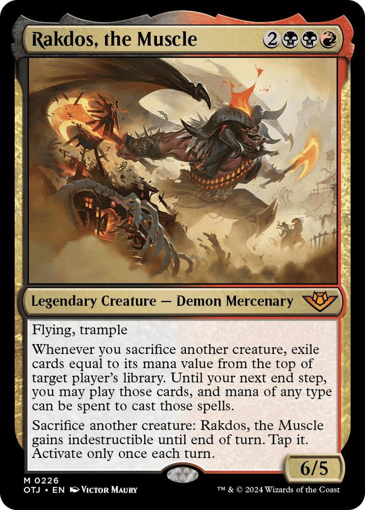 Rakdos, the Muscle [Outlaws of Thunder Junction]