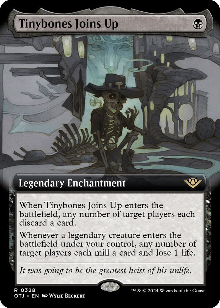 Tinybones Joins Up (Extended Art) [Outlaws of Thunder Junction]