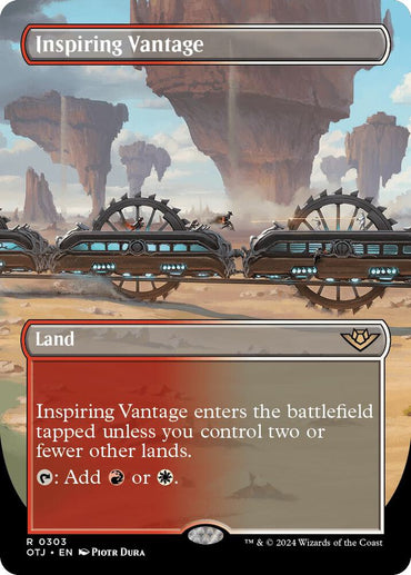 Inspiring Vantage (Borderless) [Outlaws of Thunder Junction]