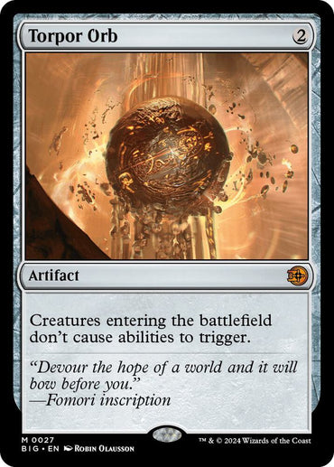 Torpor Orb [Outlaws of Thunder Junction: The Big Score]