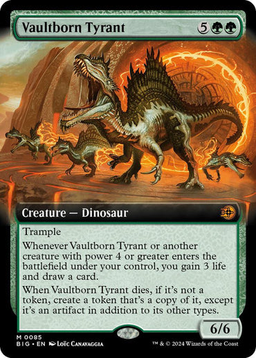 Vaultborn Tyrant (Extended Art) [Outlaws of Thunder Junction: The Big Score]