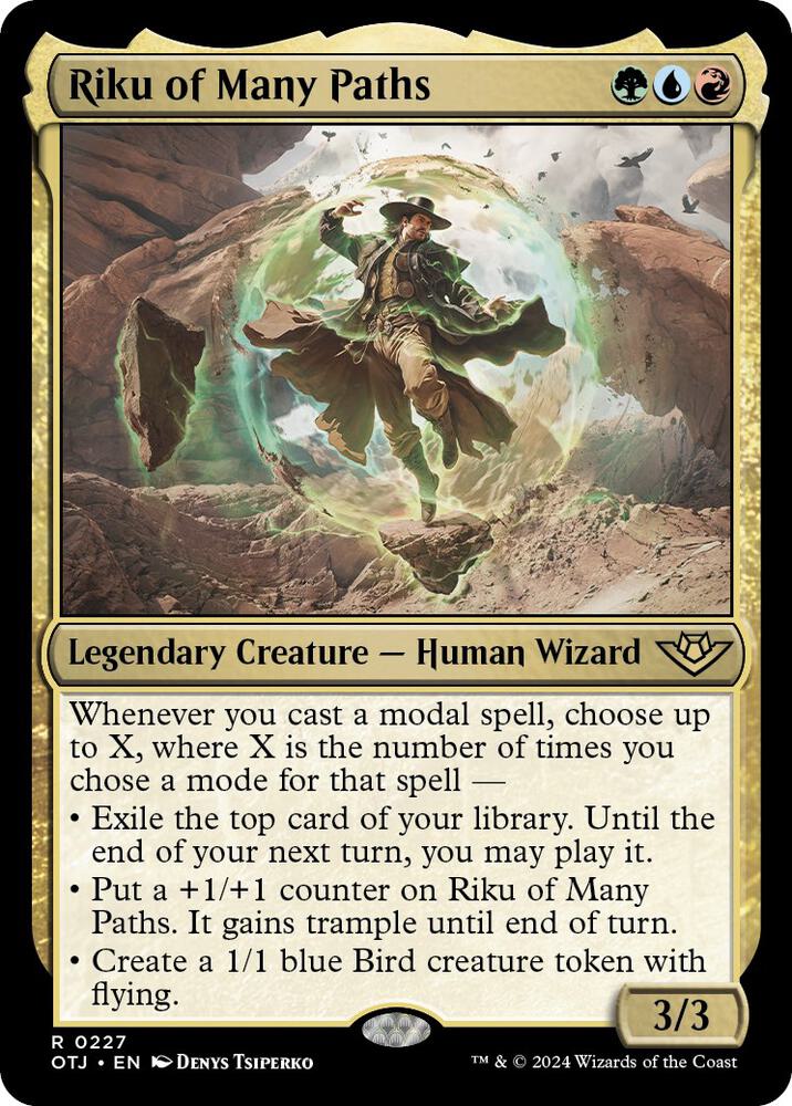Riku of Many Paths [Outlaws of Thunder Junction]