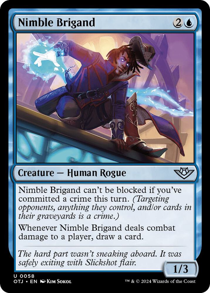 Nimble Brigand [Outlaws of Thunder Junction]