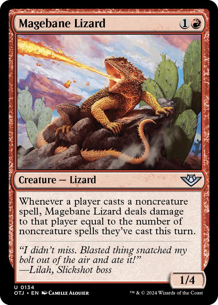 Magebane Lizard [Outlaws of Thunder Junction]