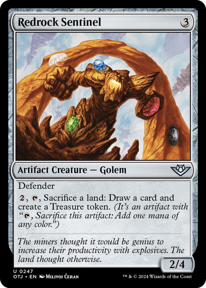 Redrock Sentinel [Outlaws of Thunder Junction]