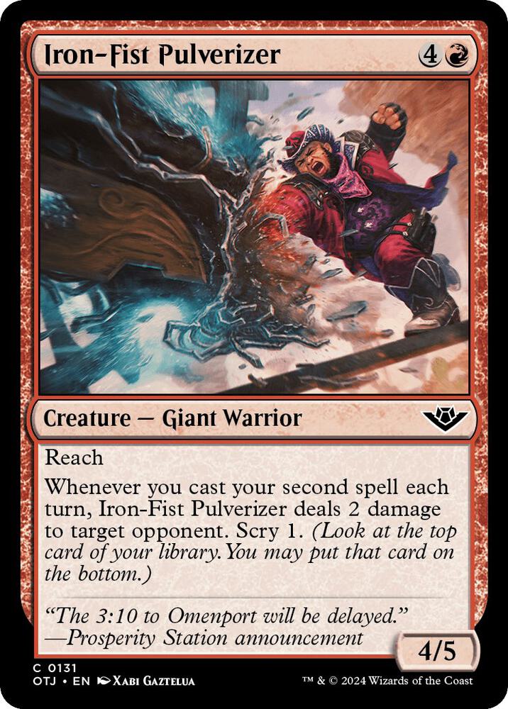 Iron-Fist Pulverizer [Outlaws of Thunder Junction]