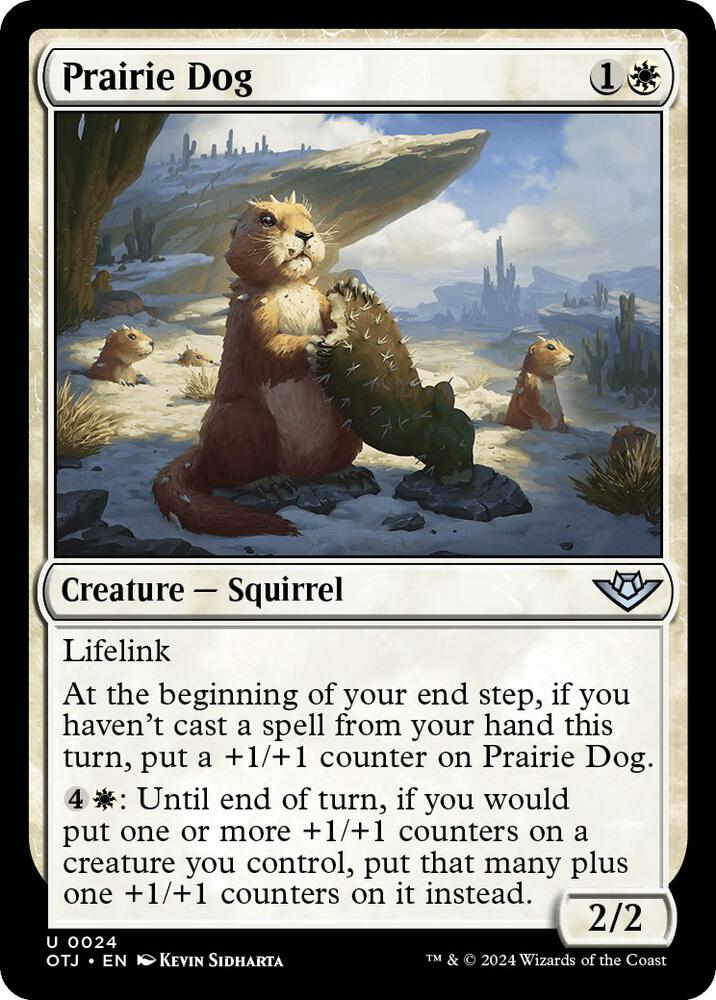 Prairie Dog [Outlaws of Thunder Junction]