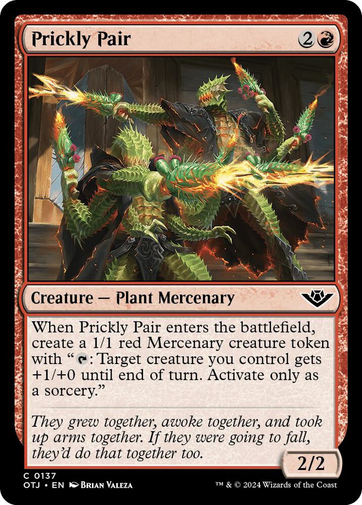 Prickly Pair [Outlaws of Thunder Junction]