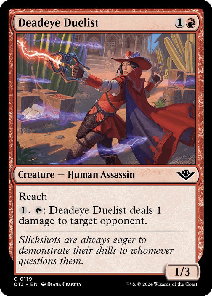 Deadeye Duelist [Outlaws of Thunder Junction]