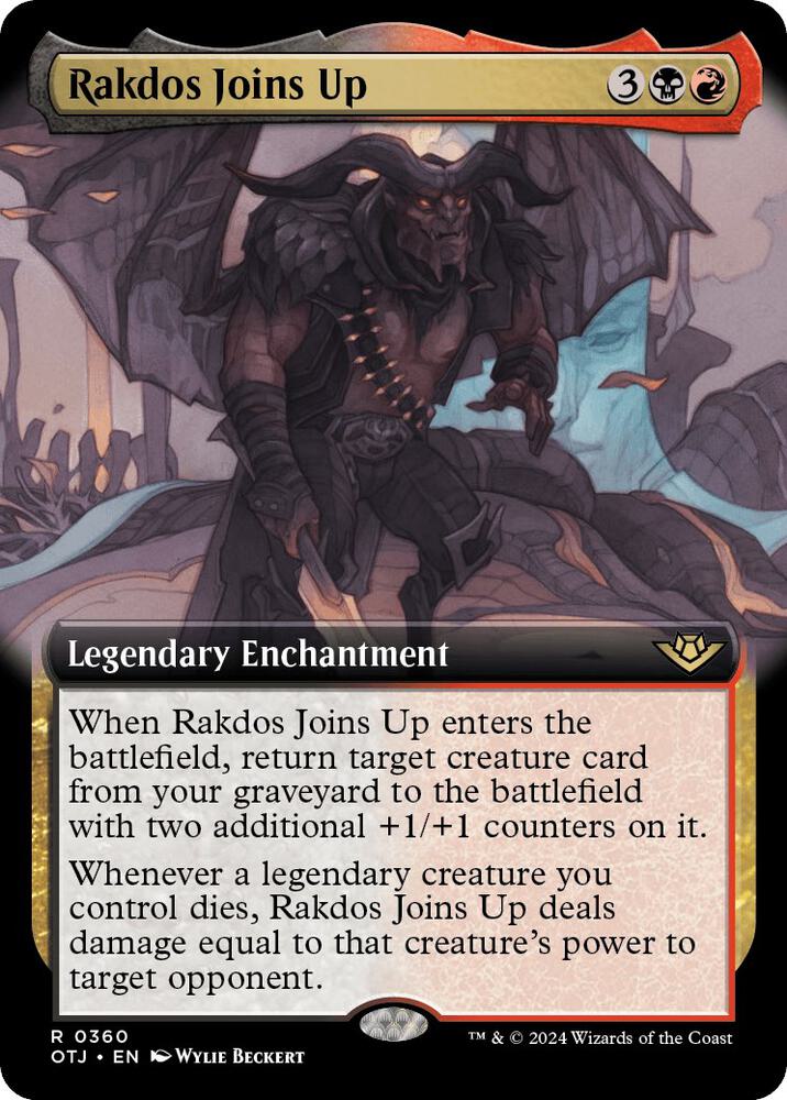 Rakdos Joins Up (Extended Art) [Outlaws of Thunder Junction]