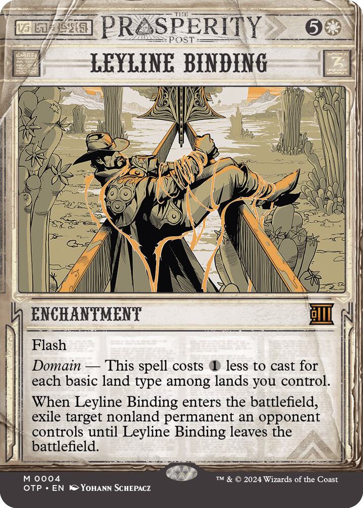 Leyline Binding [Outlaws of Thunder Junction: Breaking News]