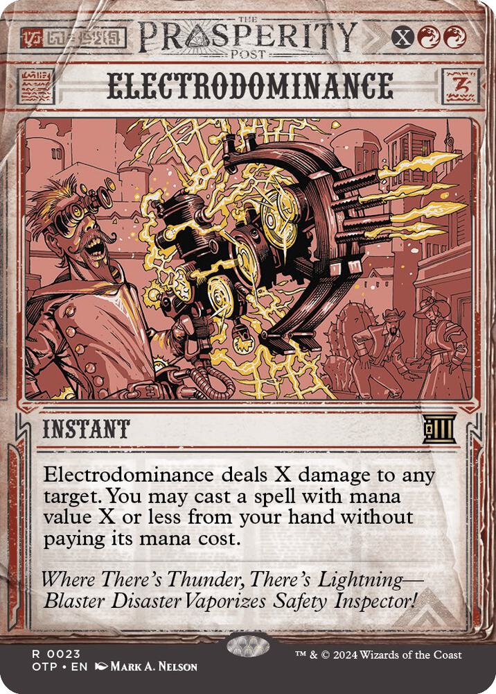 Electrodominance [Outlaws of Thunder Junction: Breaking News]
