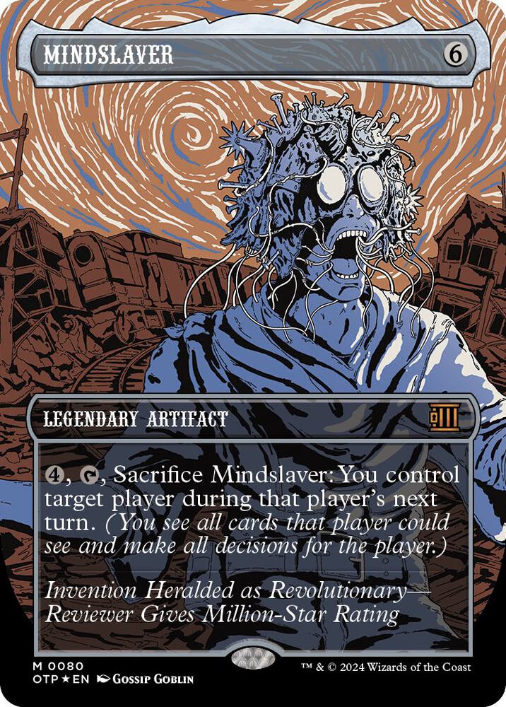 Mindslaver (Textured Foil) [Outlaws of Thunder Junction: Breaking News]