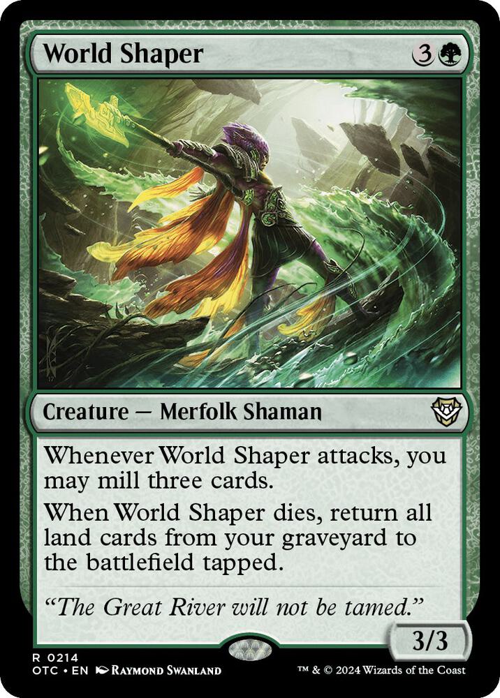 World Shaper [Outlaws of Thunder Junction Commander]