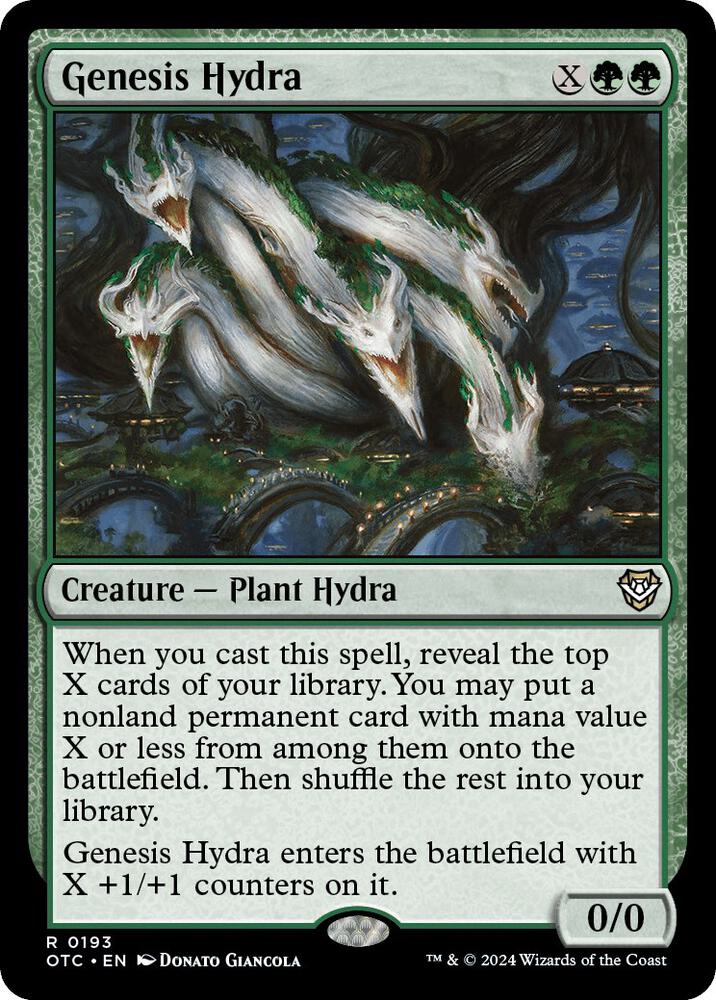 Genesis Hydra [Outlaws of Thunder Junction Commander]