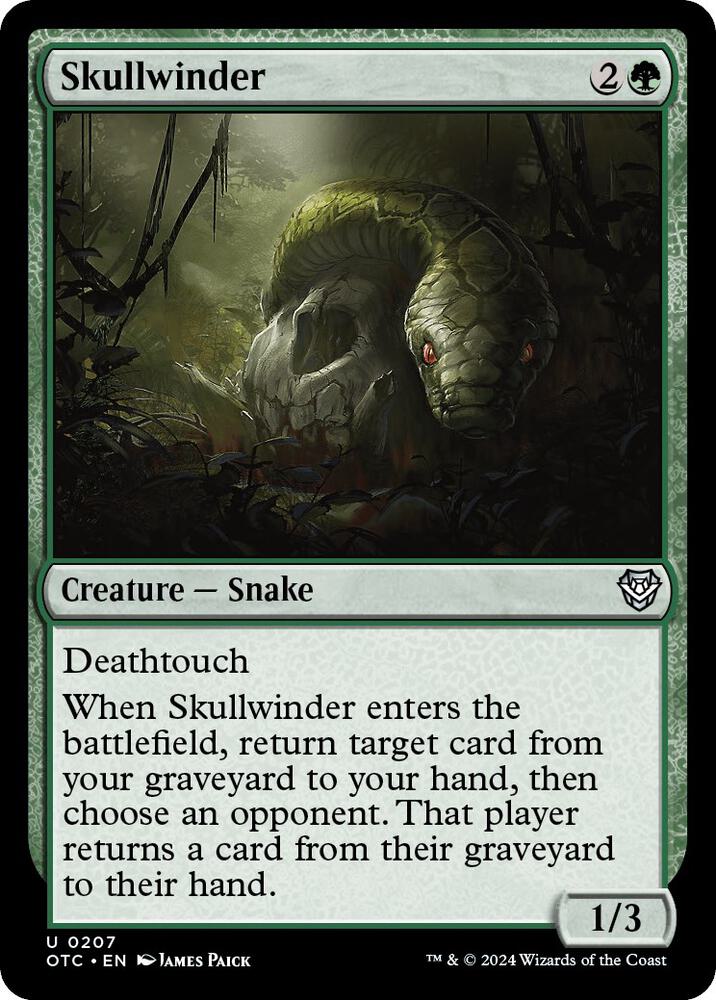 Skullwinder [Outlaws of Thunder Junction Commander]