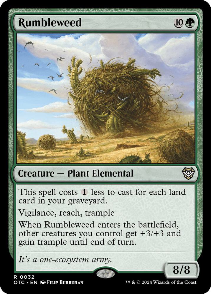 Rumbleweed [Outlaws of Thunder Junction Commander]