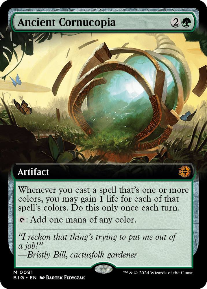 Ancient Cornucopia (Extended Art) [Outlaws of Thunder Junction: The Big Score]