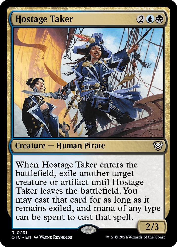 Hostage Taker [Outlaws of Thunder Junction Commander]