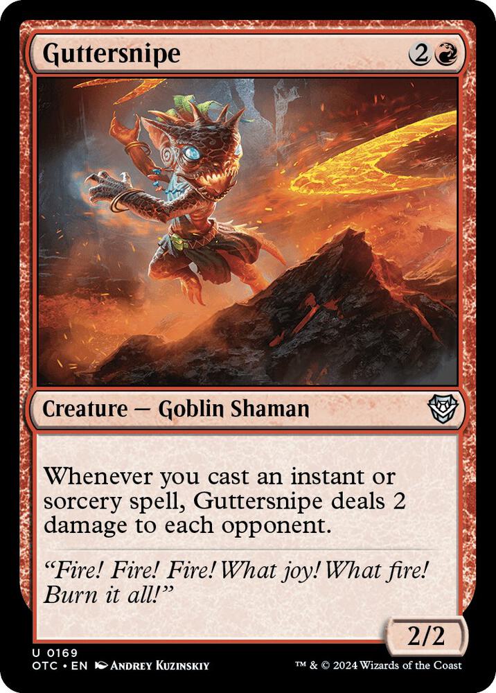 Guttersnipe [Outlaws of Thunder Junction Commander]