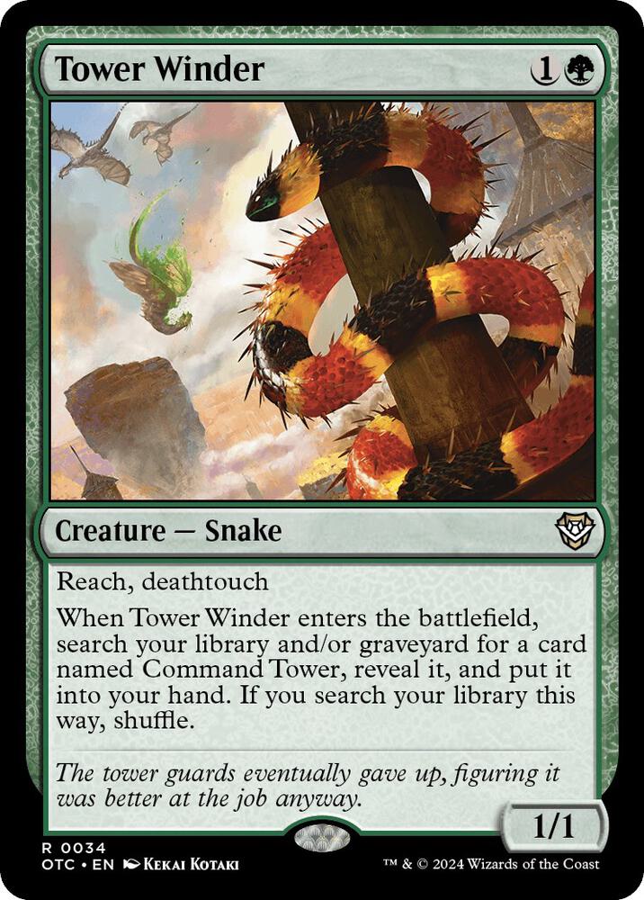 Tower Winder [Outlaws of Thunder Junction Commander]