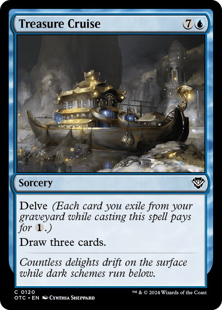 Treasure Cruise [Outlaws of Thunder Junction Commander]