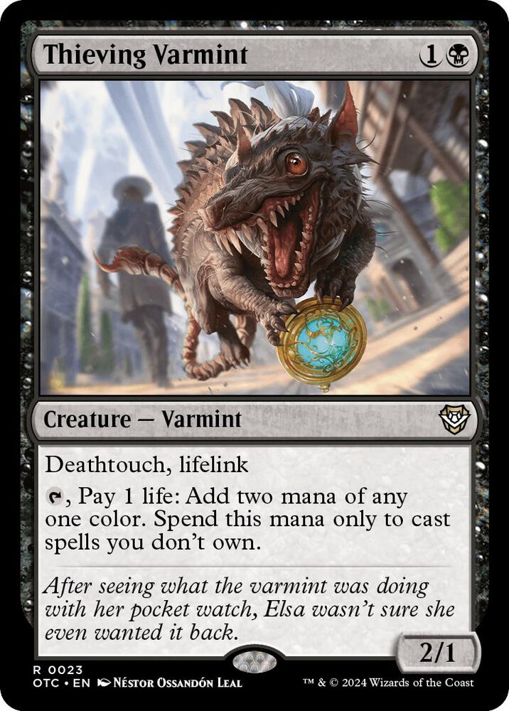 Thieving Varmint [Outlaws of Thunder Junction Commander]