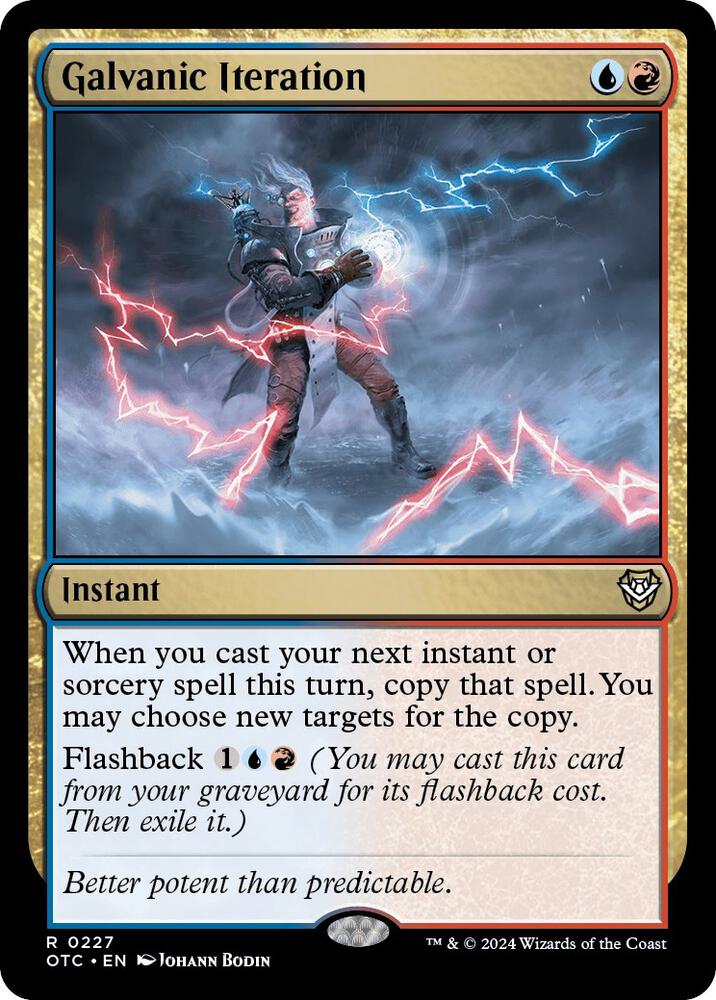 Galvanic Iteration [Outlaws of Thunder Junction Commander]