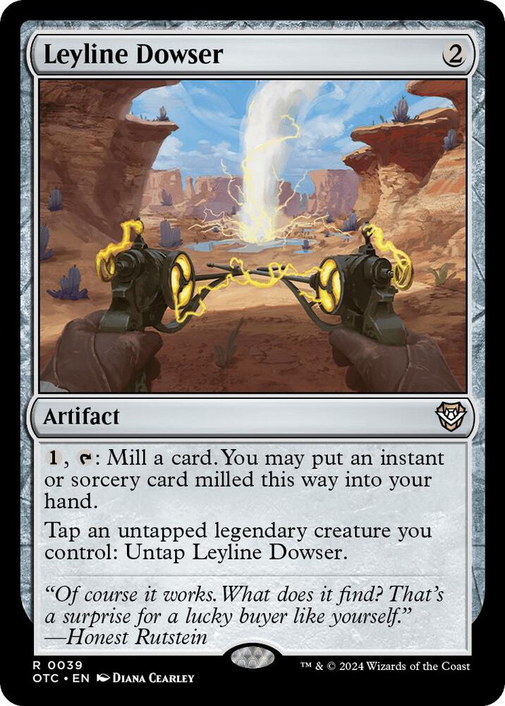 Leyline Dowser [Outlaws of Thunder Junction Commander]