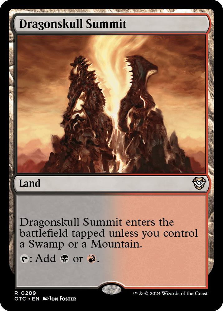 Dragonskull Summit [Outlaws of Thunder Junction Commander]